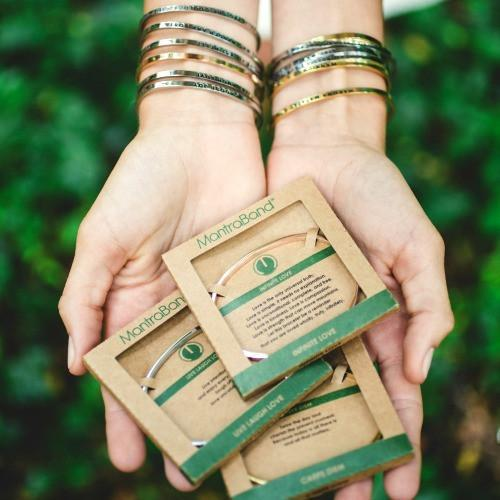 Mantra band inspirational bracelets on sale
